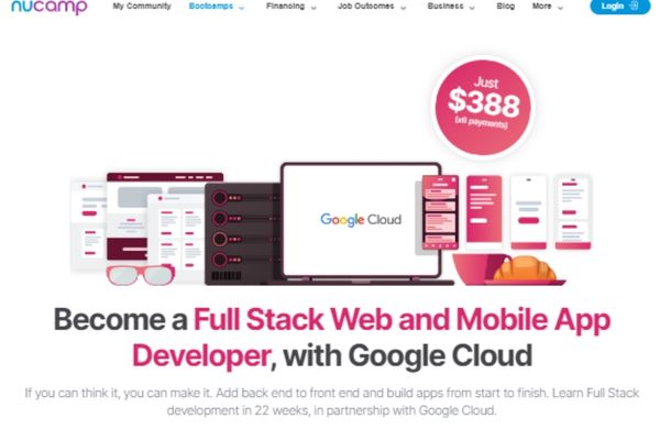 Full-Stack Web and Mobile Development Bootcamp by NuCamp