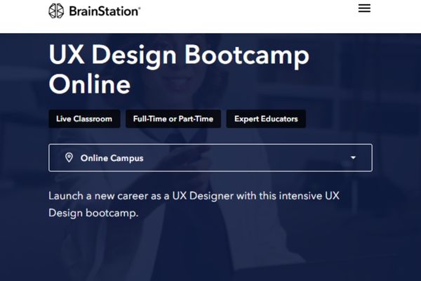 UX Design Bootcamp Online by BrainStation