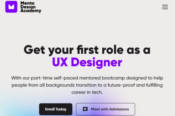 UX Design Bootcamp by Mento