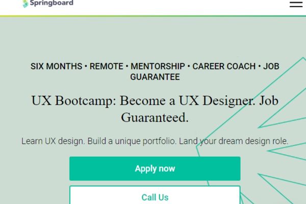 UX Design Bootcamp by Springboard