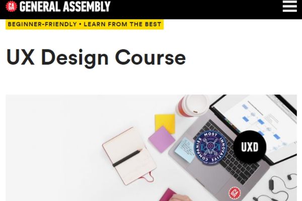 UX Design Immersive Course by General Assembly