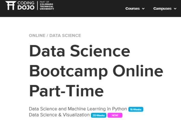 Data Science Bootcamp by Coding Dojo